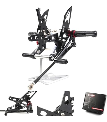Amazon.com: CNC ZX10R 06-10 Motorcycle Adjustable Rearsets Foot Amazon.com: CNC ZX10R 06-10 Motorcycle Adjustable Rearsets Foot